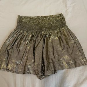Gold Pants Store Flowy Shorts
